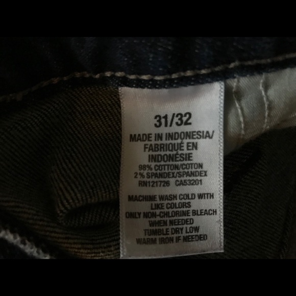 Aeropostal size 31/32 dark denim jeans - Picture 5 of 5